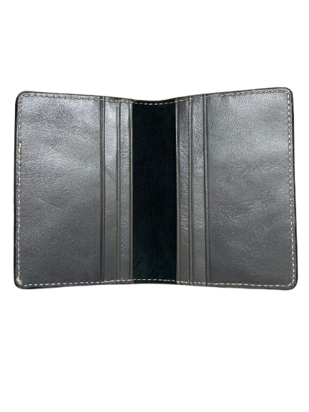 small leather card holder – smokey grey small leather card holder – smokey grey