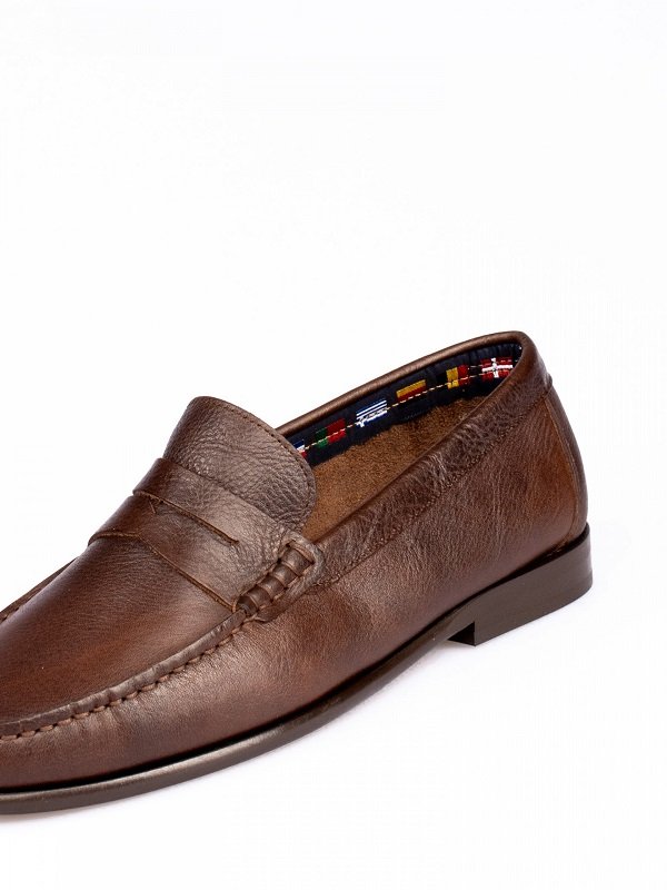 leather penny loafers brown leather penny loafers brown