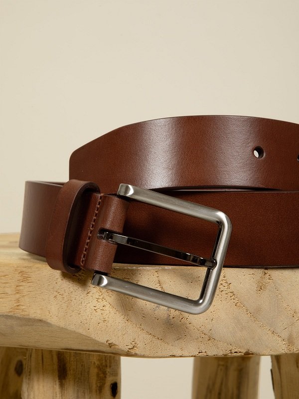 single part leather belt brown single part leather belt brown
