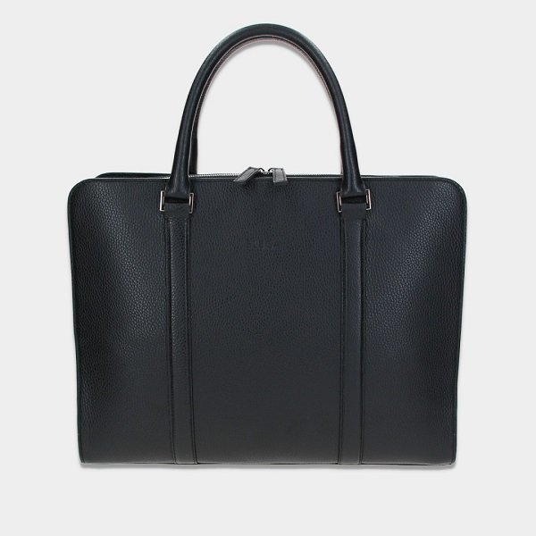 Leather Laptop Briefcase Bag - Black leather laptop briefcase bag black