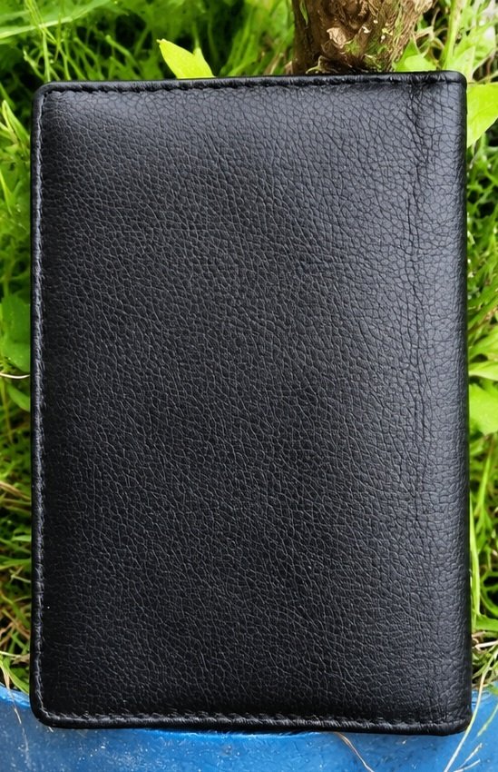 premium leather long wallet for men